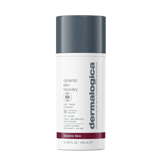 Dynamic Skin Recovery SPF50 es una crema de día antienvejecimiento eficaz que ayuda a proteger la piel de los cambios cutáneos causados ??por el daño solar.