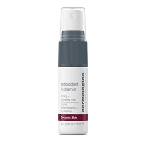 Eine 10-ml-Flasche Antioxidant Hydramist Luxus-Probe, ein straffender und feuchtigkeitsspendender Nebel für dynamische Haut – nicht zum Verkauf.