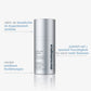 Flasche des „Smart Eye Density Serum“ mit deutschem Text, der die Vorteile hervorhebt: Dieses biointelligente Augenserum mit Growth Factor Complex verbessert die Hautdichte der Augenpartie, spendet Feuchtigkeit für mehr Volumen und reduziert sichtbare Verfärbungen.