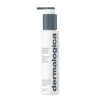 Una botella blanca de Magnetic[+] Afterglow Cleanser – Reseña con bomba gris y etiqueta de marca, diseñada para mejorar la hidratación de la piel.