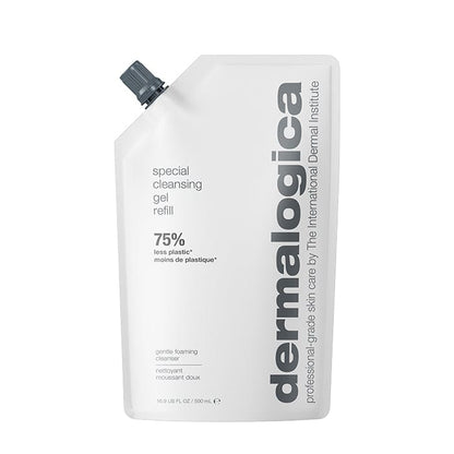 Recambio de Gel Limpiador Especial con un 75% menos de plástico.